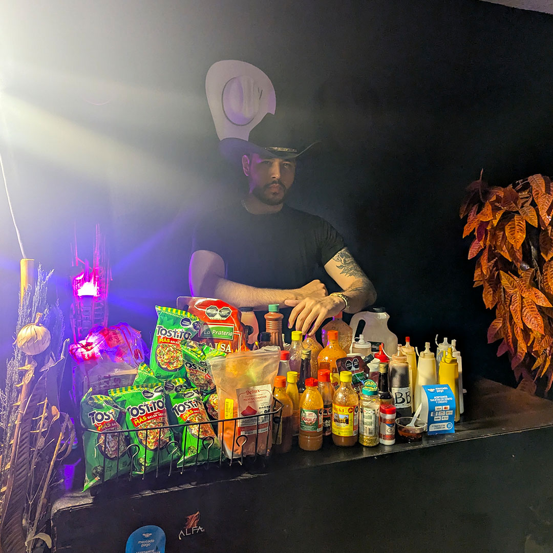 Preparación de alitas en Vaquero Wings